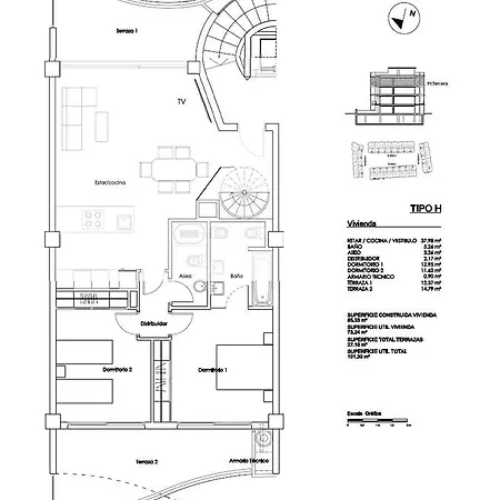 Atico Penthouse Las Olas * بالم مار